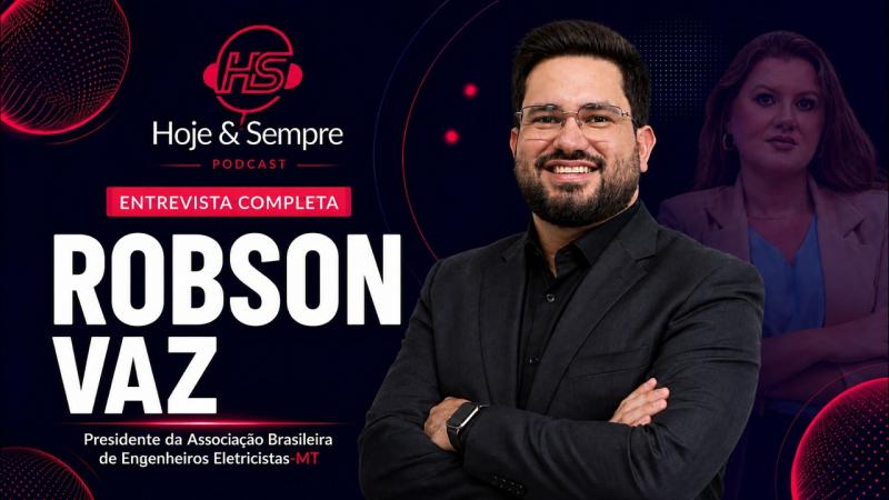  Robson Vaz, presidente da Associação Brasileira de Engenheiros Eletricistas de Mato Grosso — ABEE-MT. Durante a conversa, falamos sobre o crescimento dos carros elétricos e uma questão cada vez mais importante: Casas, empresas e condomínios estão realm