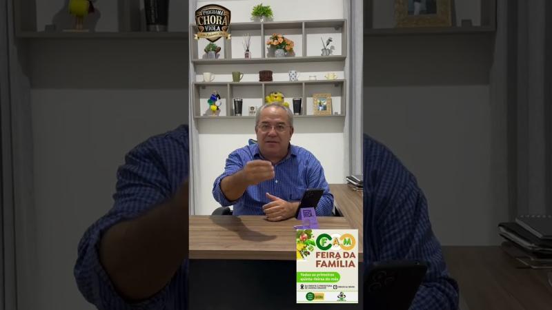 Radamés Alves convida para a Feira da Família